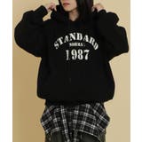 ブラック | STANDARD1987パーカー | WEGO【WOMEN】
