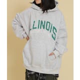杢グレー | Illinoisビッグパーカー | WEGO【WOMEN】