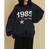 1985ロゴビッグスウェット | WEGO【WOMEN】 | 詳細画像1 