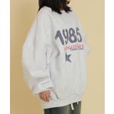 1985ロゴビッグスウェット | WEGO【WOMEN】 | 詳細画像7 
