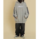 2ラインロゴビッグパーカー | WEGO【WOMEN】 | 詳細画像2 