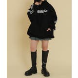 2ラインロゴビッグパーカー | WEGO【WOMEN】 | 詳細画像3 