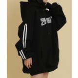 2ラインロゴビッグパーカー | WEGO【WOMEN】 | 詳細画像6 