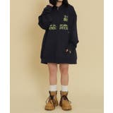 ゲームデザインビッグジップパーカー | WEGO【WOMEN】 | 詳細画像2 