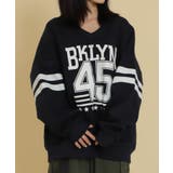 BKLYNナンバービッグスウェット | WEGO【WOMEN】 | 詳細画像4 