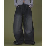 ブラック | ドローコードブラストデニム | WEGO【WOMEN】