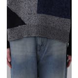 ベロアモールカラーブロックプルオーバー | WEGO【MEN】 | 詳細画像7 