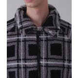 ボアチェックブルゾン | WEGO【MEN】 | 詳細画像6