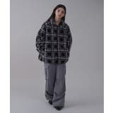 ボアチェックブルゾン | WEGO【MEN】 | 詳細画像41