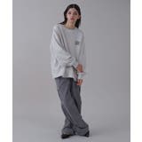 ショートドロストワンポイント刺繍プルオーバー | WEGO【MEN】 | 詳細画像3 