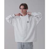 ショートドロストワンポイント刺繍プルオーバー | WEGO【MEN】 | 詳細画像19 