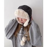 グレー | ドット柄フライトキャップ | WEGO【MEN】