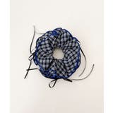 Lリボンチェック柄フリルシュシュ | WEGO【WOMEN】 | 詳細画像3 