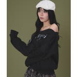 オフショルロゴルーズトップ | WEGO【WOMEN】 | 詳細画像8 