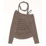 チョーカー付きボーダーロゴトップ | WEGO【WOMEN】 | 詳細画像17 