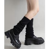 ブラック | ボリュームルーズソックス | WEGO【WOMEN】
