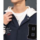 スウェットフードスタジャン | WEGO【MEN】 | 詳細画像10