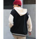 スウェットフードスタジャン | WEGO【MEN】 | 詳細画像37