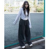 裏起毛カーブデザインスウェットパンツ | WEGO【WOMEN】 | 詳細画像18 