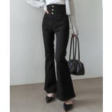 ハイウエストストレッチフレアデニムパンツ | WEGO【WOMEN】 | 詳細画像27 