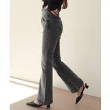 ハイウエストストレッチフレアデニムパンツ | WEGO【WOMEN】 | 詳細画像35 