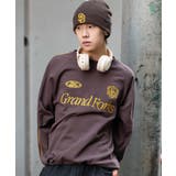 ブラウン | ショートドロストラインプルオーバー | WEGO【MEN】