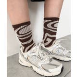 マーブル柄ソックス | WEGO【WOMEN】 | 詳細画像1 