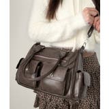 ポケットデザインボストンショルダー | WEGO【WOMEN】 | 詳細画像5 