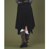 サイドギャザーイレヘムミドルスカート | WEGO【WOMEN】 | 詳細画像4 