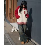 グラフィックZIPニットブルゾン | WEGO【MEN】 | 詳細画像3 