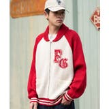 グラフィックZIPニットブルゾン | WEGO【MEN】 | 詳細画像13 