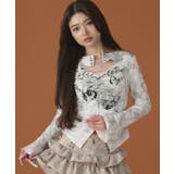 ホワイト | フロントホールデザイントップ | WEGO【WOMEN】