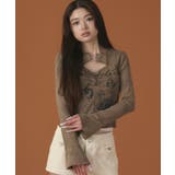 フロントホールデザイントップ | WEGO【WOMEN】 | 詳細画像6 