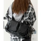 ブラック | 立体2ポケットBIGショルダー | WEGO【MEN】