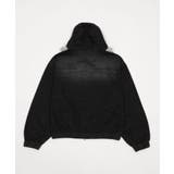 ファーフードスラッシュデニムブルゾン | WEGO【MEN】 | 詳細画像3