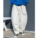 ホワイトアイボリー | チェーン付きバルーンパンツ | WEGO【MEN】