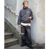 フェイクスウェードロゴスウィングトップ | WEGO【MEN】 | 詳細画像2