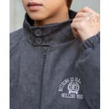 フェイクスウェードロゴスウィングトップ | WEGO【MEN】 | 詳細画像6