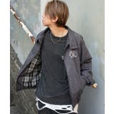 フェイクスウェードロゴスウィングトップ | WEGO【MEN】 | 詳細画像18