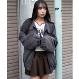 フェイクスウェードロゴスウィングトップ | WEGO【MEN】 | 詳細画像23