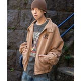 フェイクスウェードロゴスウィングトップ | WEGO【MEN】 | 詳細画像27