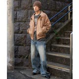 フェイクスウェードロゴスウィングトップ | WEGO【MEN】 | 詳細画像33