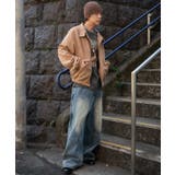 フェイクスウェードロゴスウィングトップ | WEGO【MEN】 | 詳細画像35