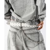 Mクロコスタッズベルト | WEGO【MEN】 | 詳細画像5 