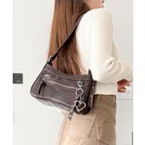 ブラウン | チャーム付きハトメベルトバッグ | WEGO【WOMEN】