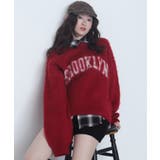 モヘアタッチBROOKLYNロゴニット | WEGO【WOMEN】 | 詳細画像9 