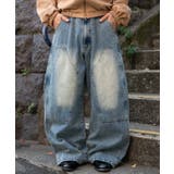 デニム中濃加工色 | ワーカーズダブルニーデニムパンツ | WEGO【MEN】