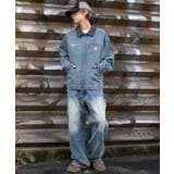 ワーカーズダブルニーデニムパンツ | WEGO【MEN】 | 詳細画像2 