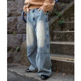 ワーカーズダブルニーデニムパンツ | WEGO【MEN】 | 詳細画像23 