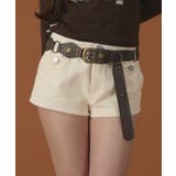 ホワイトアイボリー | コーデュロイマイクロショートパンツ | WEGO【WOMEN】